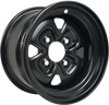 Steel Wheel - Front/Rear - Black - 12x7 - 4/110 - 5+2 - view 3