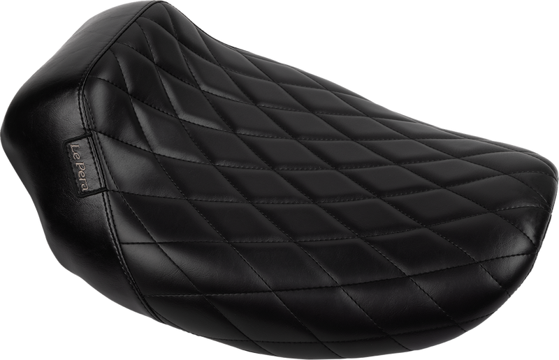 Bare Bones Solo Seat - Diamond Stitch - FLH/FLT '23-'25