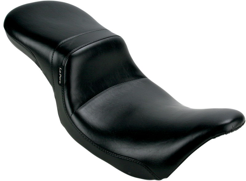 Daytona 2-Up Seat - Without Backrest - Smooth - Black - FL '08-'25