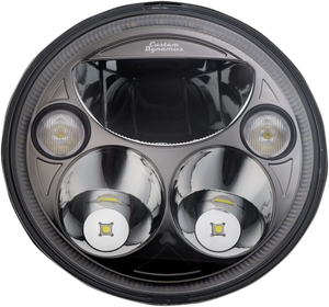 Headlamp - 7" - TruBEAM® - Black - Chieftain
