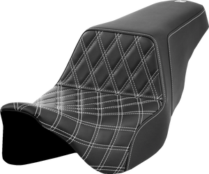 SEAT STEP UP FRONT LS WHITE STITCH