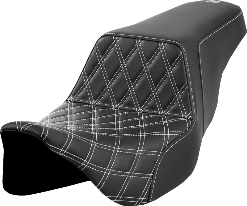 SEAT STEP UP FRONT LS WHITE STITCH