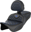 SEAT ROADSOFA HC W/BR BLUE STITCH - view 1