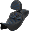 SEAT ROADSOFA HC W/BR BLUE STITCH - view 2