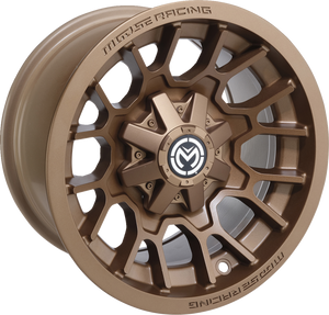 Wheel - 24X - Rear - Bronze - 12x8 - 4/136 - 4+4