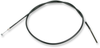 Black Vinyl Brake Cable - Rear - Honda - view 1