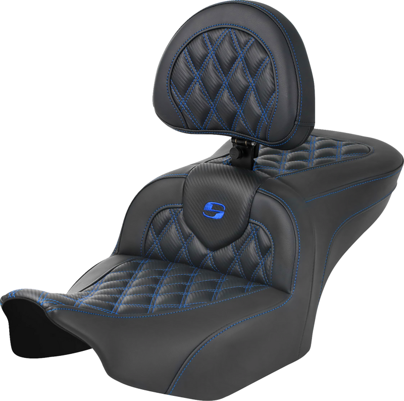 SEAT ROADSOFA LS CF W/BR BLUE STITCH