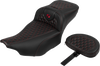 SEAT ROADSOFA EXT RCH W/BR RED STITCH - view 3