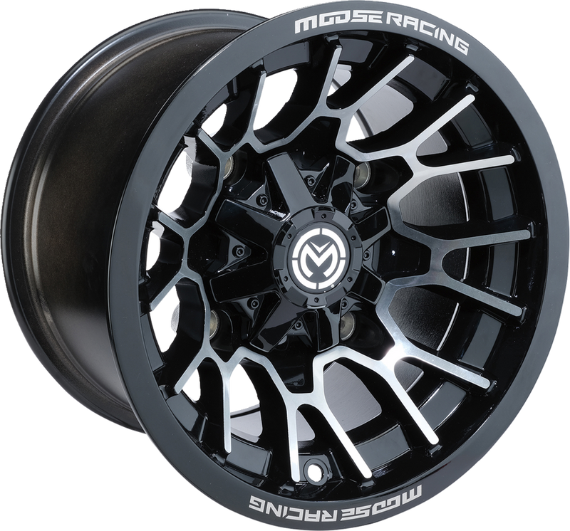 Wheel - 24X - Front - Black - 12x7 - 4/136 - 4+3
