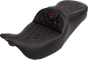 SEAT ROADSOFA LS W/BR BURGUNDY STITCH - view 1