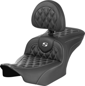 SEAT ROADSOFA LS CF W/BR WHITE STITCH