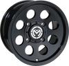 Wheel - 26X - Front - Black - 12x7 - 4/136 - 4+3 - view 3
