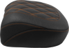 Wide Tripper™ Seat - Passenger - Mandarin Orange Stitching - FLT/FLH '23-'25 - view 1