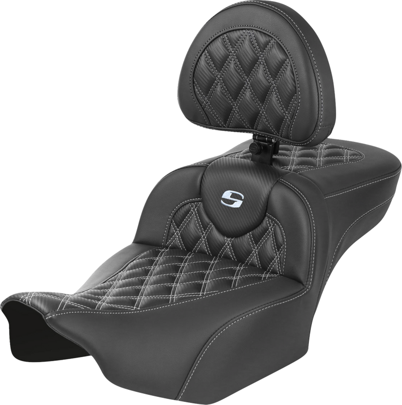 SEAT ROADSOFA LS CF EXT RCH W/BR SILVER STITCH