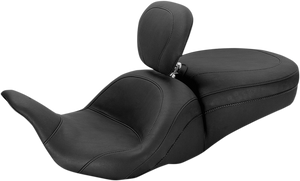 Lowdown Seat - with Driver Backrest - Plain - FL '08-'25