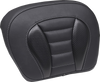 Deluxe Chopped Tour-Pak® Sissy Bar Pad - Black w/ Gunmetal Stitch - Touring - view 2