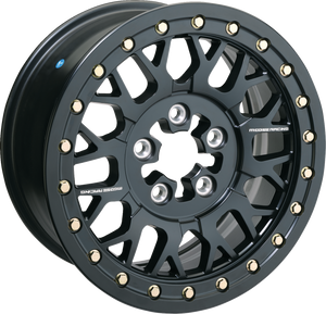 Wheel - 346X - Beadlock/5 Lug - Front/Rear - Black - 15x7 - 5/4.5 - 5+2