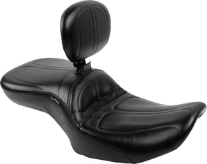 Maverick Seat - with Backrest - Black - FLH/FLT '23-'25