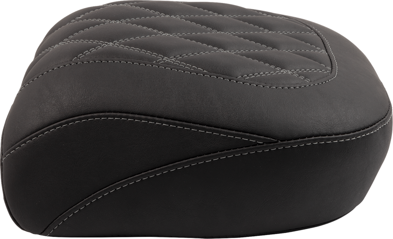 Wide Tripper™ Seat - Passenger - Gun Metal Stitching - FLT/FLH '23-'25
