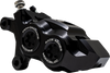 Caliper - 137 X 4B - Left - Black Anodized with Black Bore Caps - view 2