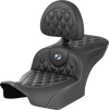 SEAT ROADSOFA LS CF W/BR SILVER STITCH - view 1