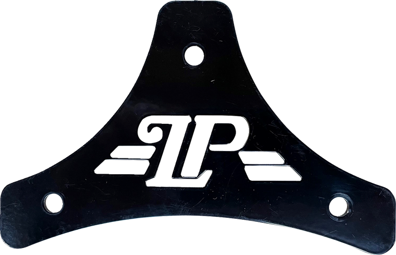 Sissy Bar Plate - Dead End - Classic - Black - Softail/Touring '08-'22