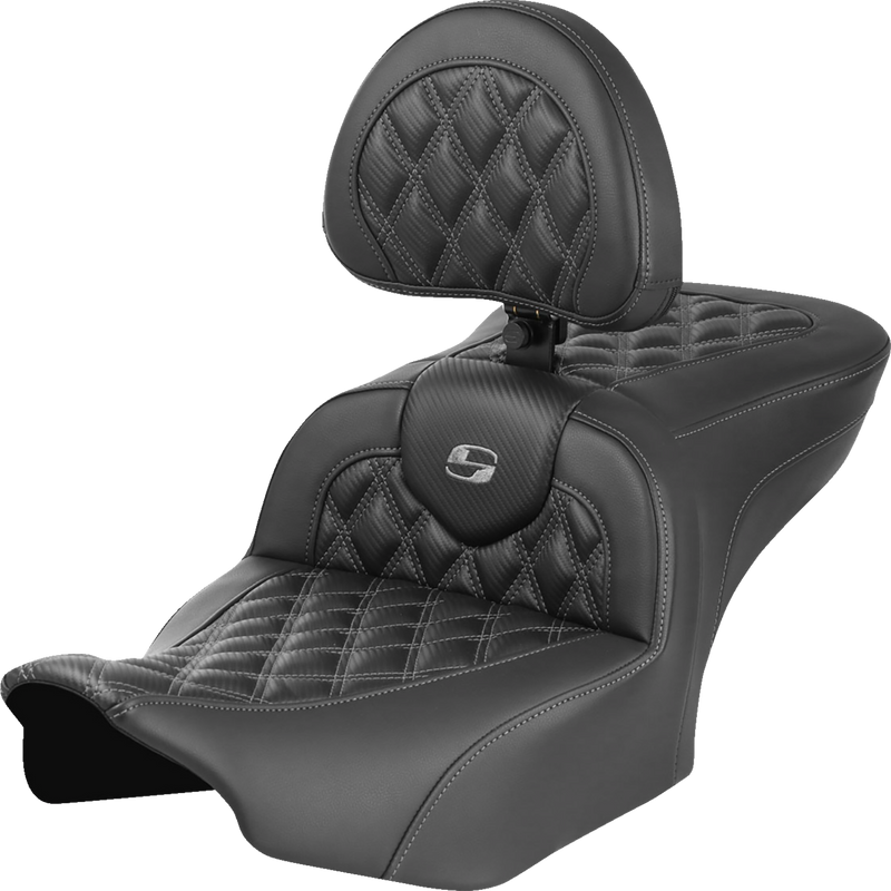 SEAT ROADSOFA LS CF W/BR GREY STITCH