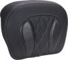 Chopped Tour-Pak® Pad - Gunmetal Stitching - FLH/FLT '23-'25 - view 2