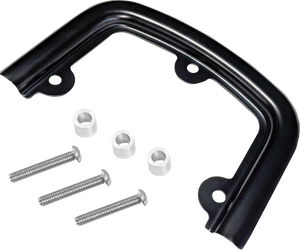 SISSY BAR PAD BRACKET BLACK
