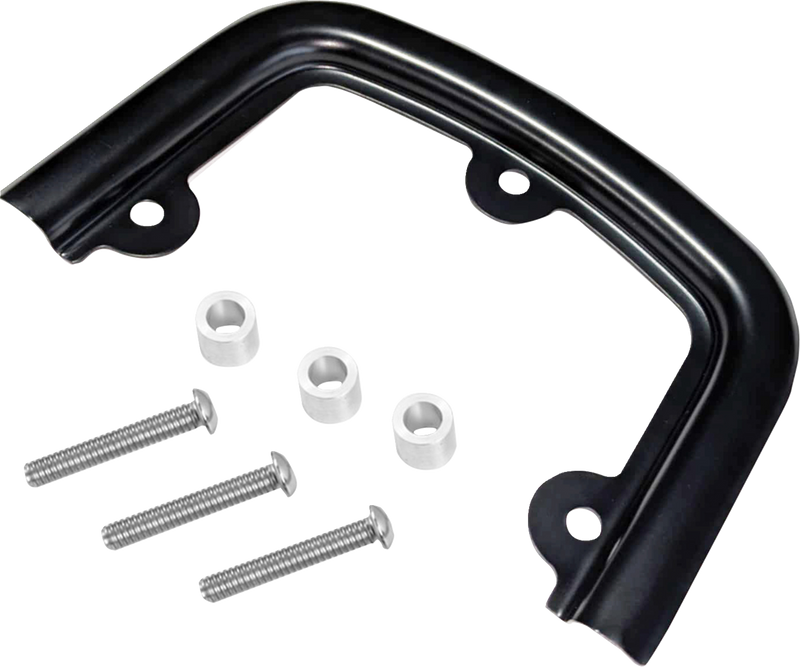 SISSY BAR PAD BRACKET BLACK