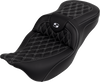 SEAT ROADSOFA LS W/BR WHITE STITCH - view 2
