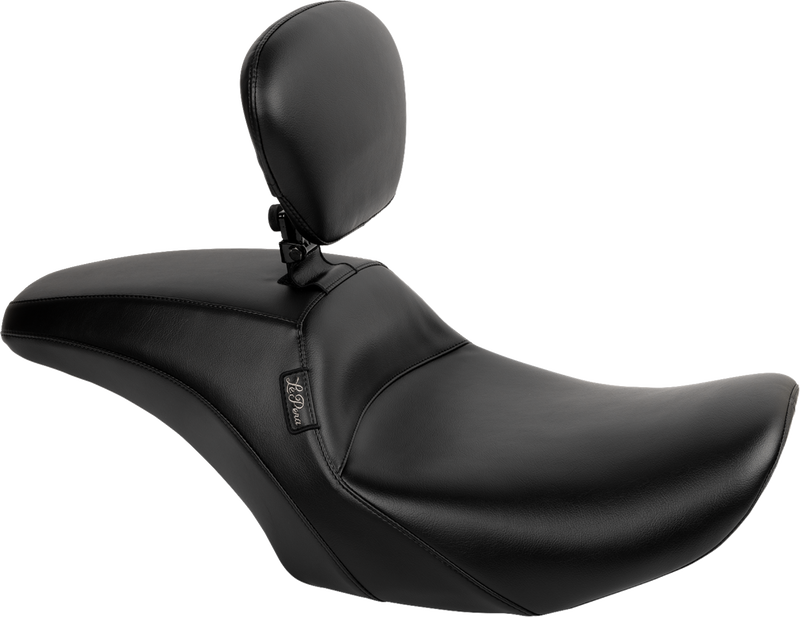 Outcast Full-Length Seat - With Backrest - Plain - FLH/FLT '23-'25