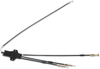 Black Vinyl Throttle Cable - Polaris - view 2