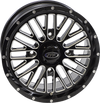 Wheel - Momentum - Front/Rear - Black/Milled - 15x7 - 4/156 - 5+2 (+30 mm) - view 3