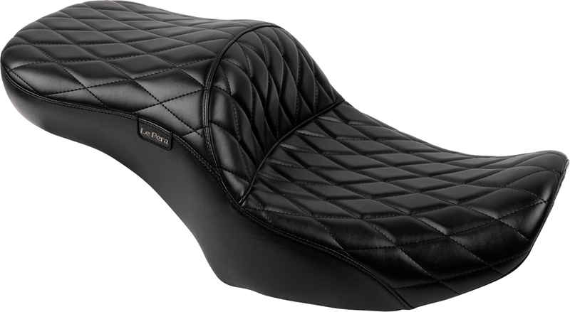 Maverick Seat - without Backrest - Diamond Stitch - Black - FLH/FLT '23-'25