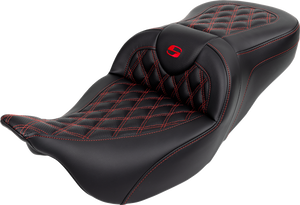 SEAT ROADSOFA LS W/BR RED STITCH