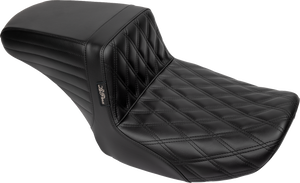 Kickflip Seat - Double Diamond Stitch - FLH/FLT '23-'25
