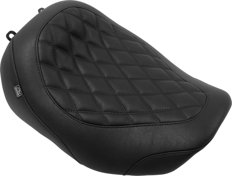 Wide Tripper™ Seat - Solo - Black Stitching - FLT/FLH '23-'25