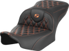 SEAT ROADSOFA LS CF ORANGE STITCH - view 1