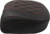 Wide Tripper™ Seat - Passenger - Dark Cherry Stitching - FLT/FLH '23-'25 - view 1