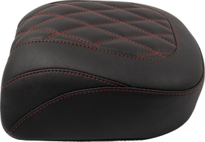 Wide Tripper™ Seat - Passenger - Dark Cherry Stitching - FLT/FLH '23-'25