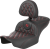 SEAT ROADSOFA LS CF W/BR RED STITCH - view 1