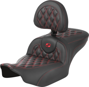 SEAT ROADSOFA LS CF W/BR RED STITCH