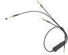 Black Vinyl Throttle Cable - Polaris - view 1