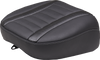 Deluxe Touring Passenger Seat - Gun Metal Stitch - Carbon Fiber Inlay - FLH/FLT '23-'24 - view 2
