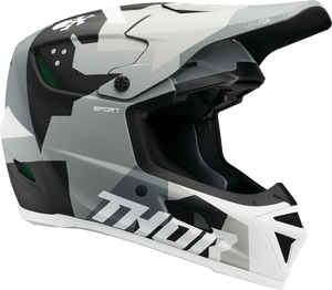 Reflex Sport Carbon Helmet - Brave - MIPS® - Gray/White - Medium