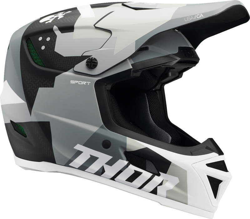 Reflex Sport Carbon Helmet - Brave - MIPS® - Gray/White - Medium