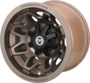 Wheel - 416X - Front/Rear - Bronze - 15x7 - 4/156 - 5+2 - view 2