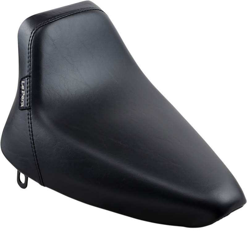 Bare Bones Solo Seat - Smooth - Black - FL/FX '84-'99
