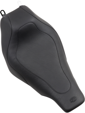 Tripper™ Solo Seat - without Backrest - Stitched - Black - FLH/FLT '97-'07